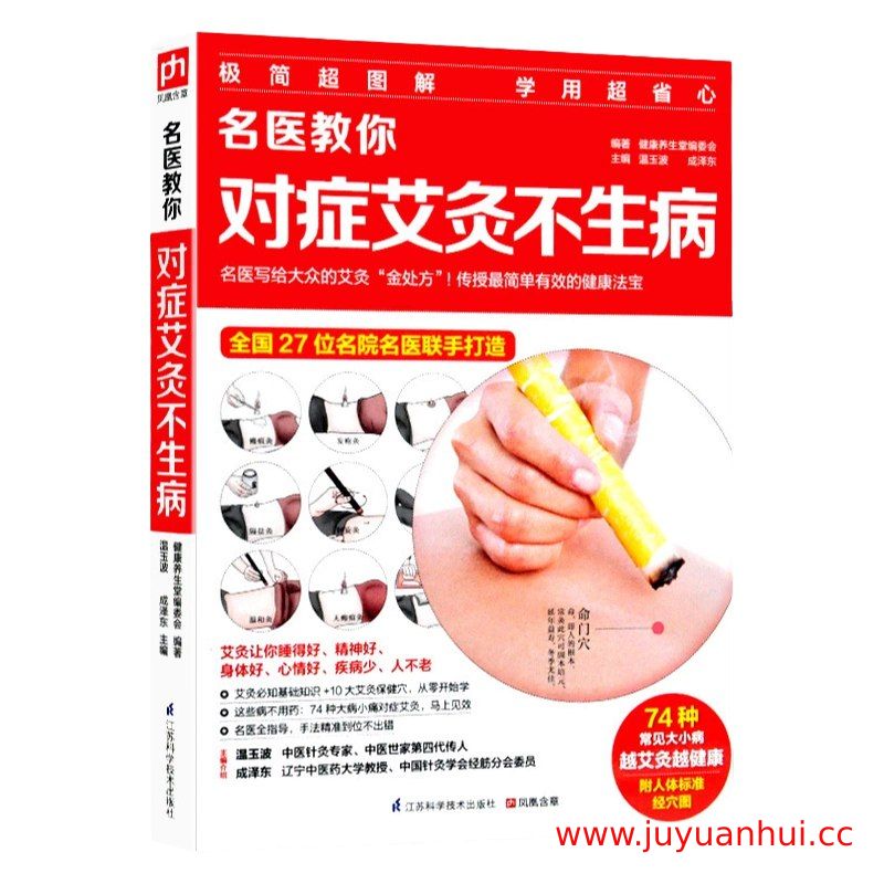 《名医教你对症艾灸不生病》PDF电子书 - 中医艾灸养生指南