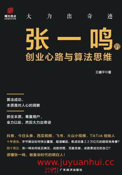 《大力出奇迹：张一鸣的创业心路与算法思维》 (电子书)