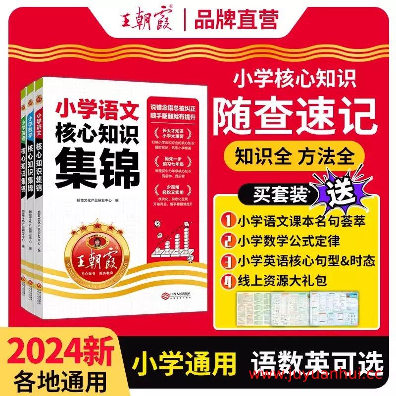 王朝霞-核心知识集锦（小学语数英）(PDF)【夸克网盘下载】