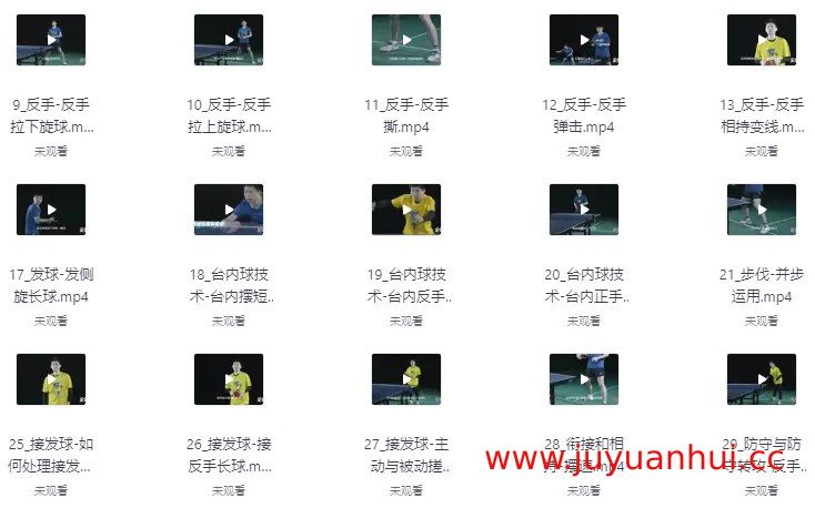 《全世爆乒乓专业乒乓球教学课》