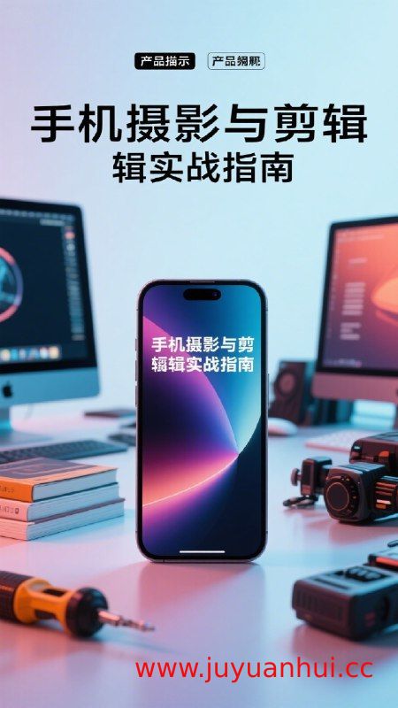 手机摄影与剪辑实战指南：从拍摄到后期制作全流程教学【夸克网盘下载】
