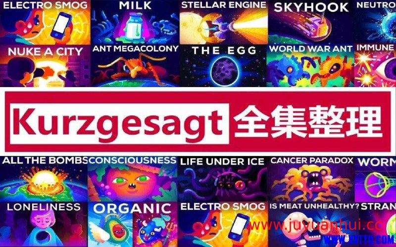 Kurzgesagt英文科普动画合集(中英字幕·50+集)