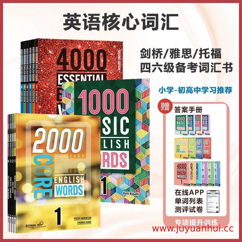 小学到高中英语词汇语法阅读听力全套资料【夸克网盘下载】