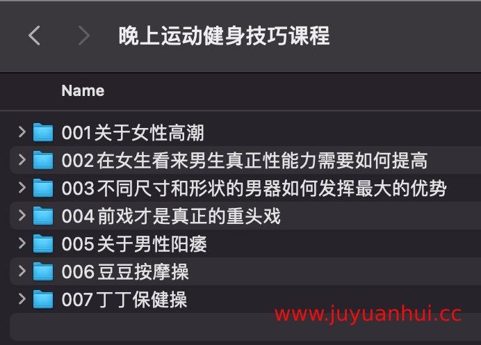 《晚上运动健身技巧课程》专业指导视频教程【夸克网盘下载】