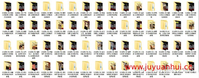 《龙隐小吃街小吃教程大全》视频教学合集