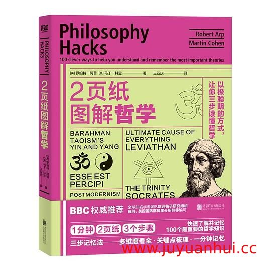 《2页纸图解哲学》EPUB电子书 - 三步读懂哲学核心概念