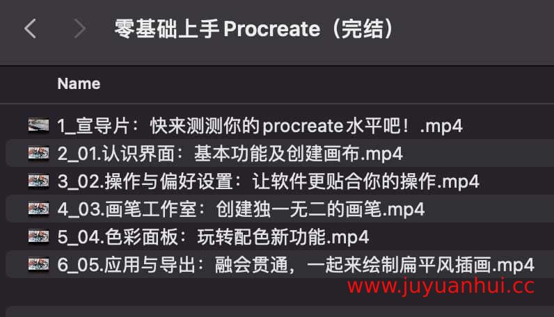 Procreate数字绘画零基础入门教程 - 从软件操作到创作实践【夸克网盘下载】
